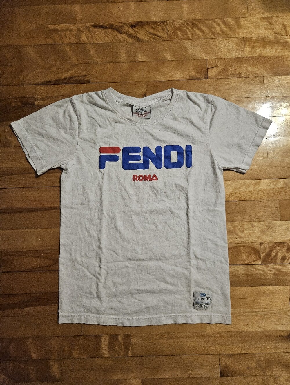 Unit Hundred Fendi Roma T-Shirt Size Men's XS / Women's S